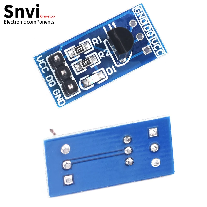 Snvi DS18B20 temperature measurement sensor module For arduino