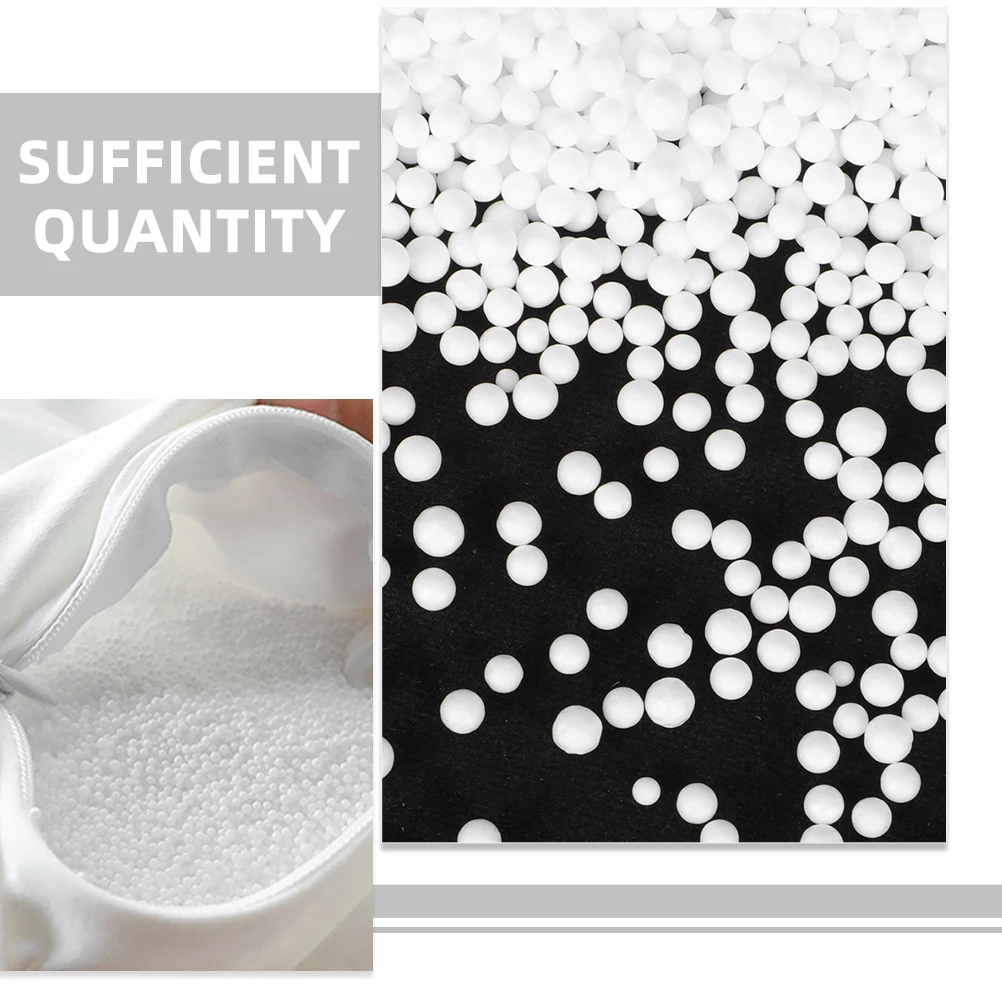 

Foam Pillow Filling Bean Bag Booster Punching Particles Stuffing Beads Lightweight Craft Project Christmas Gift Sofa