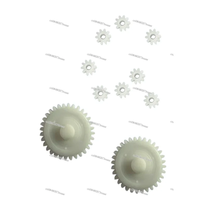 

Gear set for robot window cleaner, including 2 big gears and 8 small gears