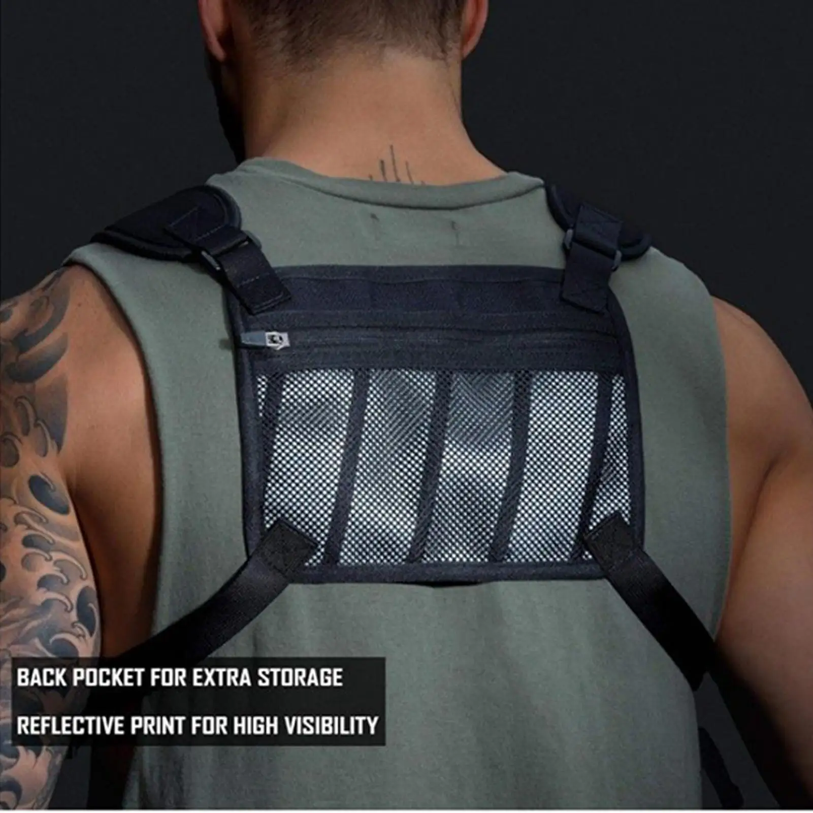 

Мотоциклетная нагрудная сумка, спортивная сумка, нагрудная сумка для бега, рюкзак, держатель для телефона, уличное снаряжение для женщин и мужчин, велосипедный мотоцикл