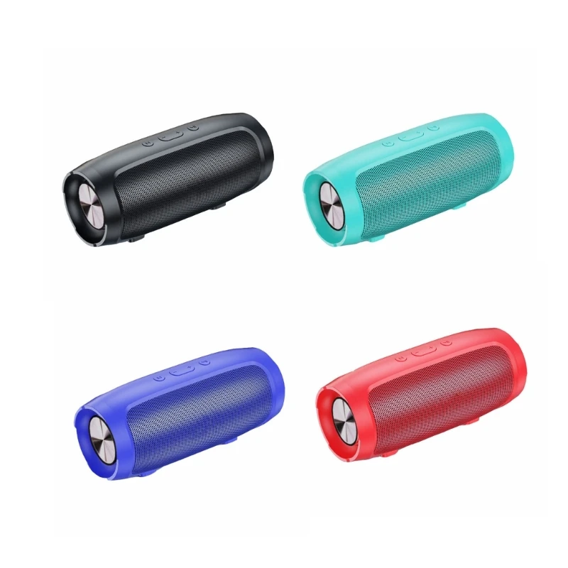 Bluetooth-compatible Portable Speaker Louder Volume Clear Stereo Sound Rich Bass Drop Shipping