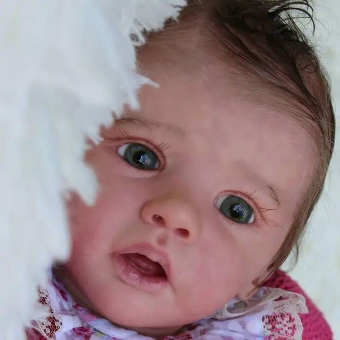 

NPK 20'' Unfinished Unpainted Doll Parts Reborn Ella Doll Kit Limited Edition Lifelike Soft Touch