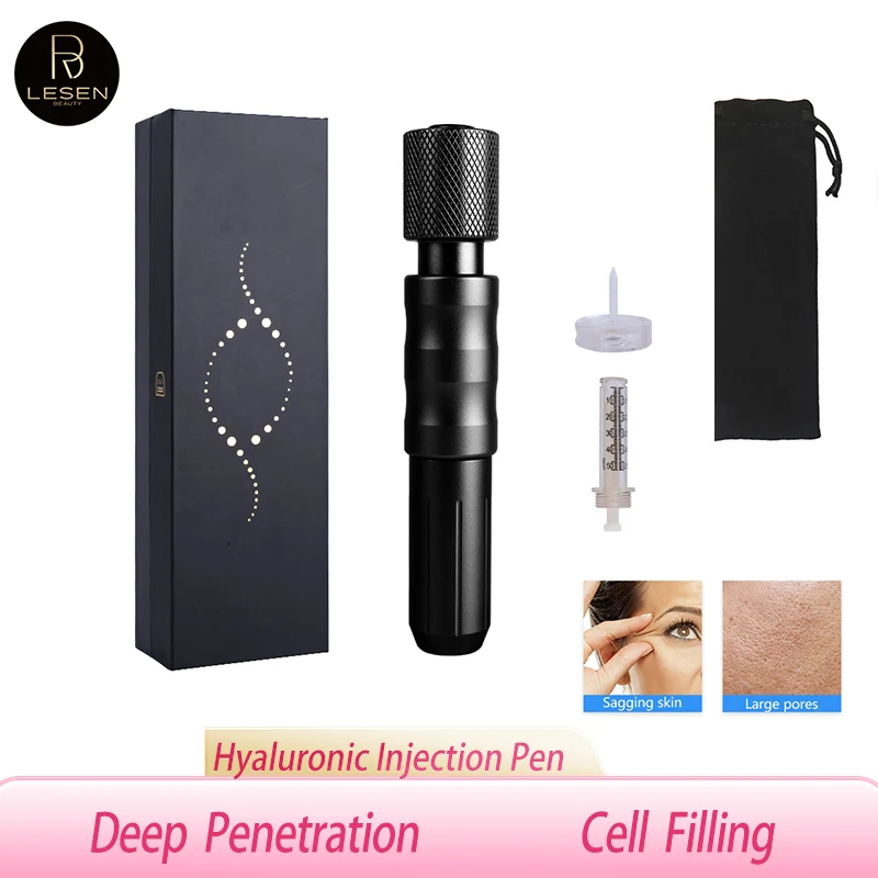 

0.5ML Hyaluronic Acid Pen Nebulizer Lip Filler Injector Wrinkle Removal lifting No Needle Noninvasive Hyaluron Pen Mesotherapy v