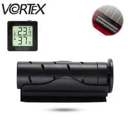 VORTEX    Guitar case Humidifier/Hygrometer. Used to Humidify/monitor Humidity/Temperature data when the guitar is in the case.