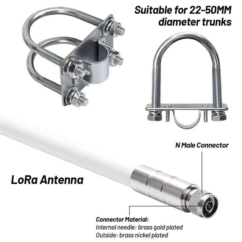 [a51i-digital]lorawan-915mhz-for-booster-meshtastic-6dbi-915mhz-n-male-fiberglass-antenna-long-range-for-lora-module