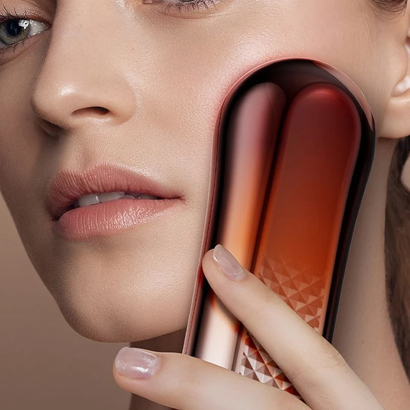 Dispositivo di tonificazione del viso Microcorrente Bellezza del viso Uso domestico Dispositivo di bellezza Micro corrente Face Lift Microcorrente