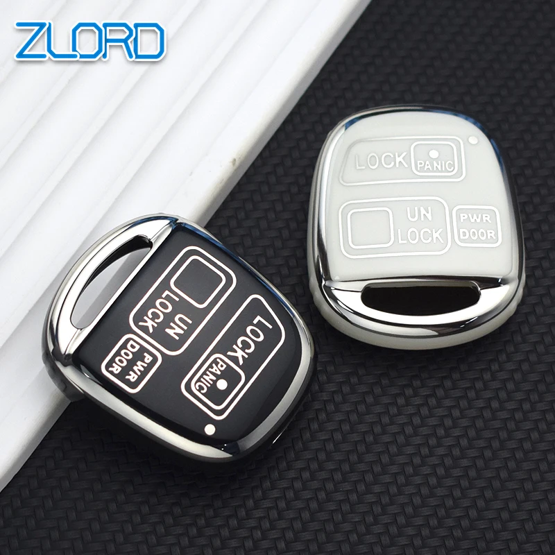 Car Key Case Cover Shell Fob For Toyota Land Crusier FJ Cruiser For Lexus ES GS LS IS RX SC LX RX400h ES330 RX330 GS300 GS430