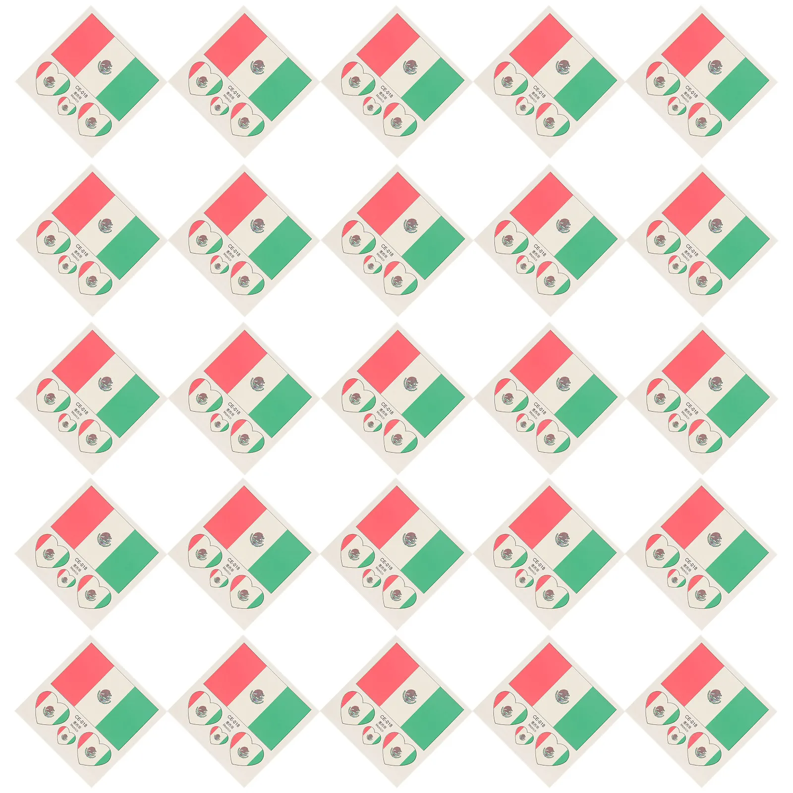 25 Pcs Football Sticker International Flag Stickers Country Decors Countries Small Flags - view 4