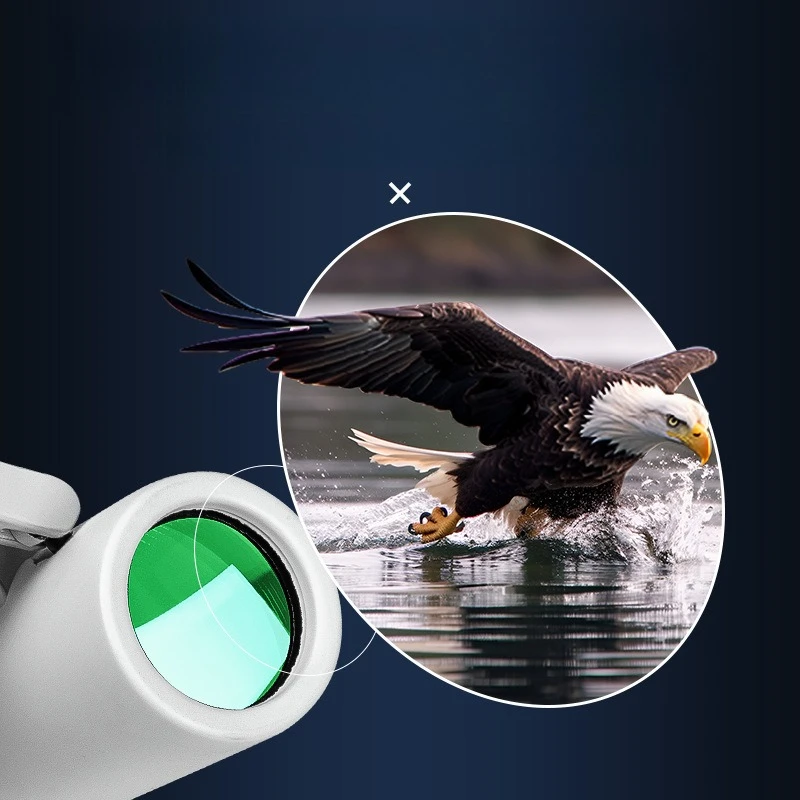 8X22 Binoculars High Definition High Power Low Light Vision Telescope for Outdoor Sightseeing Binoculars Professional Night