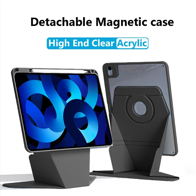 

For Ipad Pro 12.9 2022 2021 2020 2018 Pro 11 Air 5 4 3 2 1 10.9 10th 2022 Mini 6 2021 10.2 9th 8th 7 9.7 6th 5th Magnetic Case
