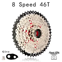 SUNSHINE MTB cassette 8 speed 8v bike Freewheel K7 11 46 Mountain Bike 8s Steel Flywheel Bicycle Sprockets Parts for M310 Tx35