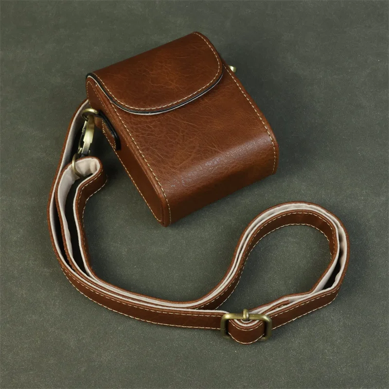 Camera Case Bag Body Cover For Sony zv1m2 camera bag, For Canon sx730 740 protective leather case, For Panasonic zs tz99 case