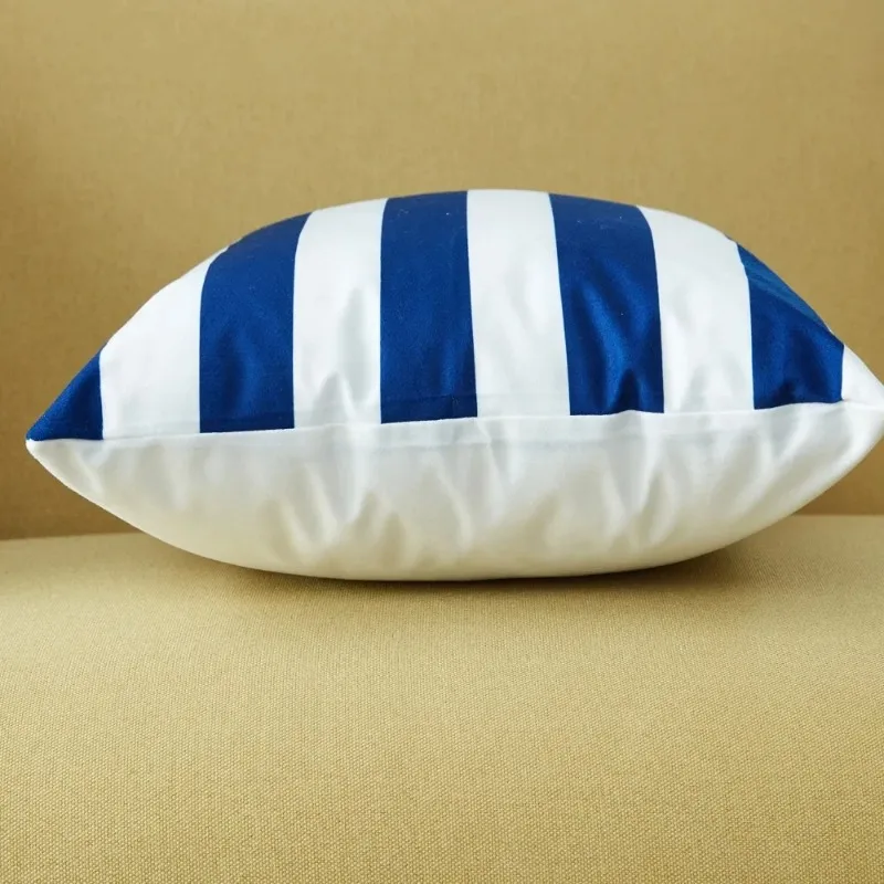 أغطية الوسائد كحلي مطبوعة هندسية كيس وسادة مزخرف رمي أكياسها لكرسي مقعد الأريكة ستوكات