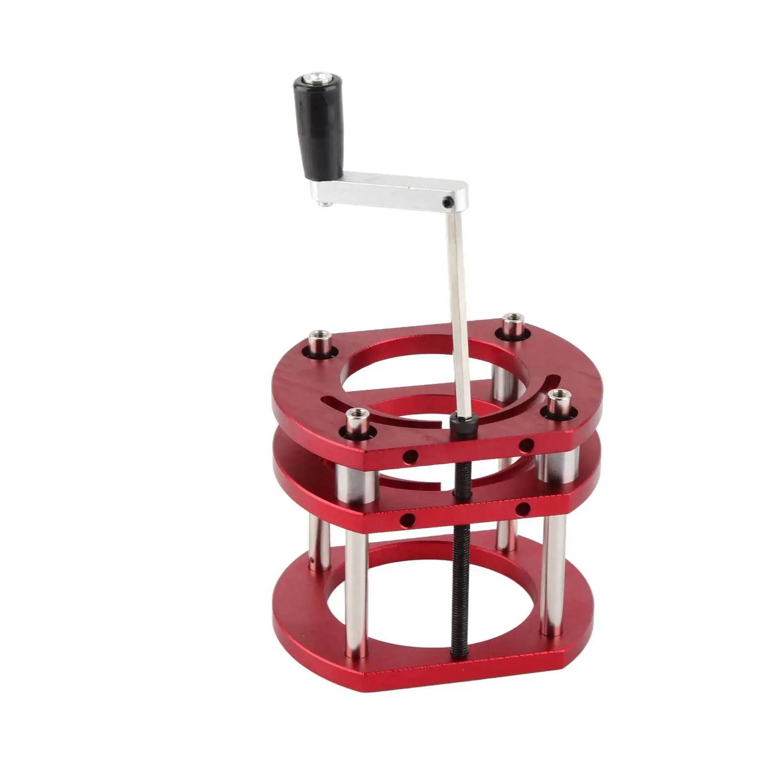 Router Lift Base Sturdy Aluminum Alloy Stainless Steel Router Table Lift System Simple  Corrosion Resistance for DIY