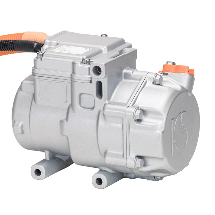 24cc 72v DC Air Conditioner A/C Scroll Compressor for Cars Universal Kit Ac for Cars Universal Automotive Electric Compressor