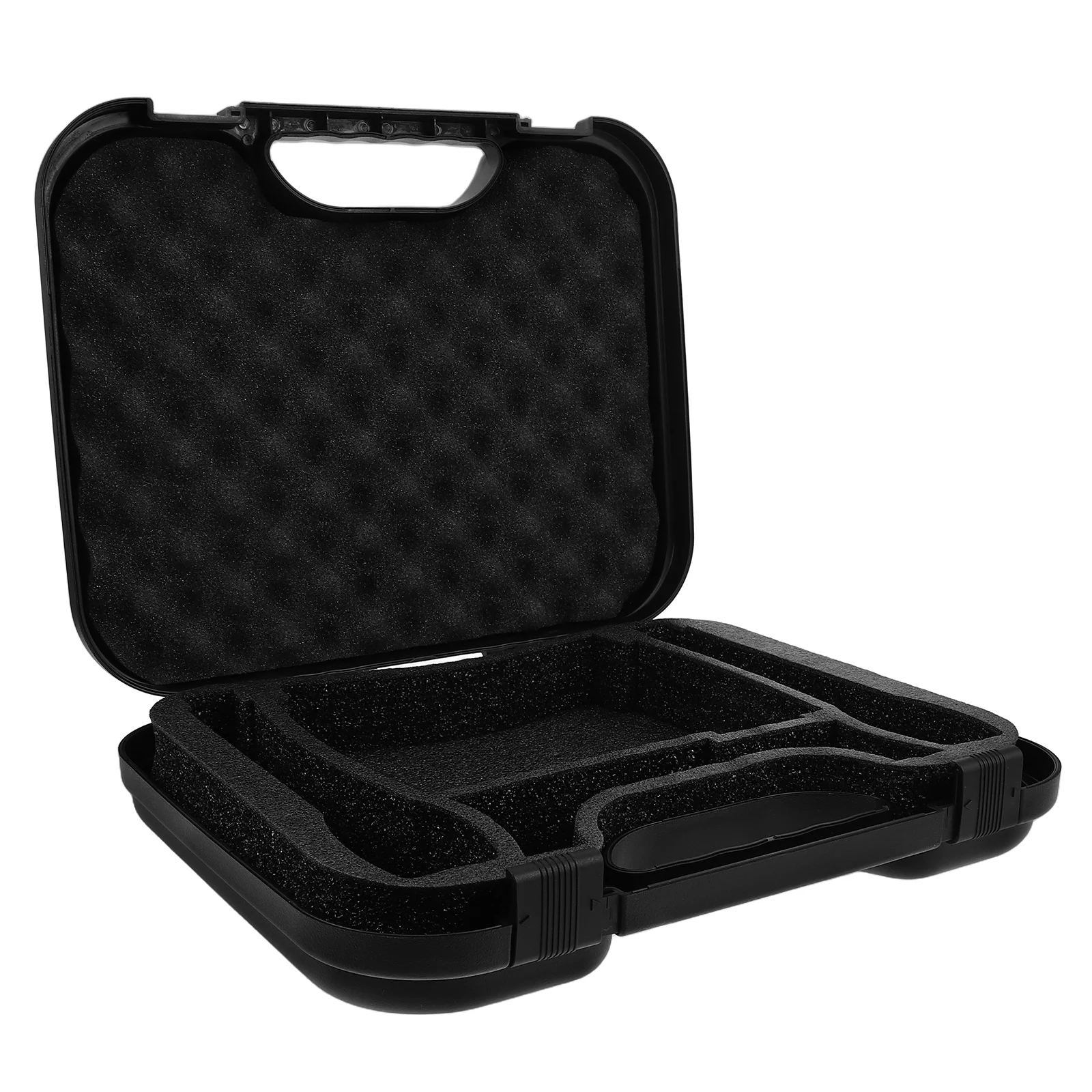 Large Capacity Microphone Storage Box Waterproof Eva For Condenser Mics Adjustable Interior Portable Mic Case For Home Recording