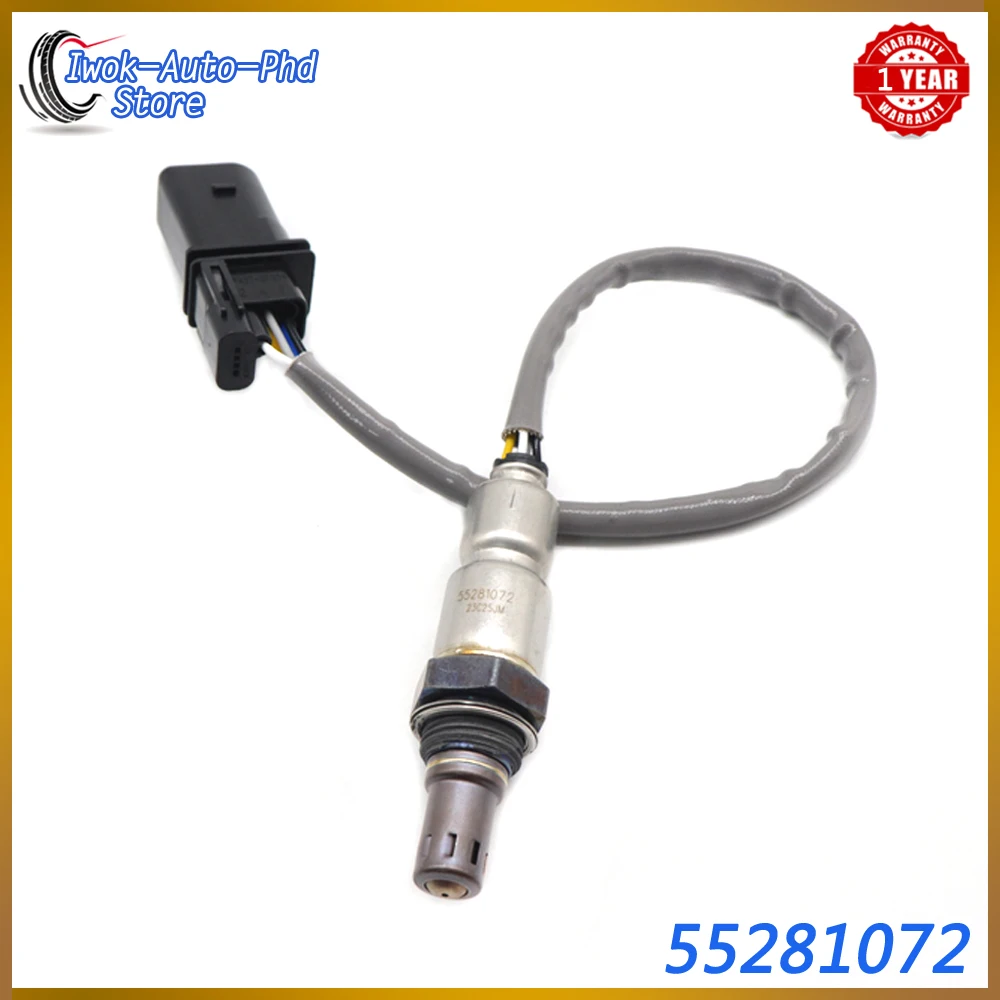 

Новый 55281072 5-проводной датчик соотношения воздуха и топлива Лямбда O2 для Alfa Romeo Giulia Stelvio Fiat 500L Jeep Compass 2013-