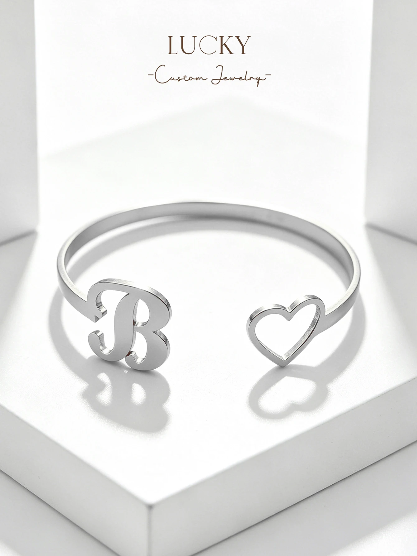 Customizable Women's Name Bracelet, Simple Daily Style Gift