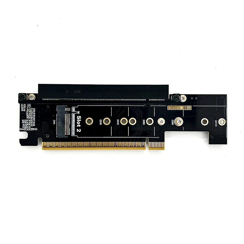 �y�Z�[�����zPCIe 5.0 x16 to x8x4x4 �����g�����C�U�[�J�[�h PCIE5.0 �g���A�_�v�^�[�J�[�h PCIE X16 to X8+X4+X4 NVME SSD�Ή�