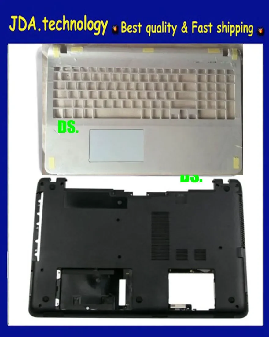 

New/Orig for sony vaio svf15 svf152 svf1521 svf151svf153 svf1541 svf15e Palmrest US keyboard bezel upper cover Bottom case