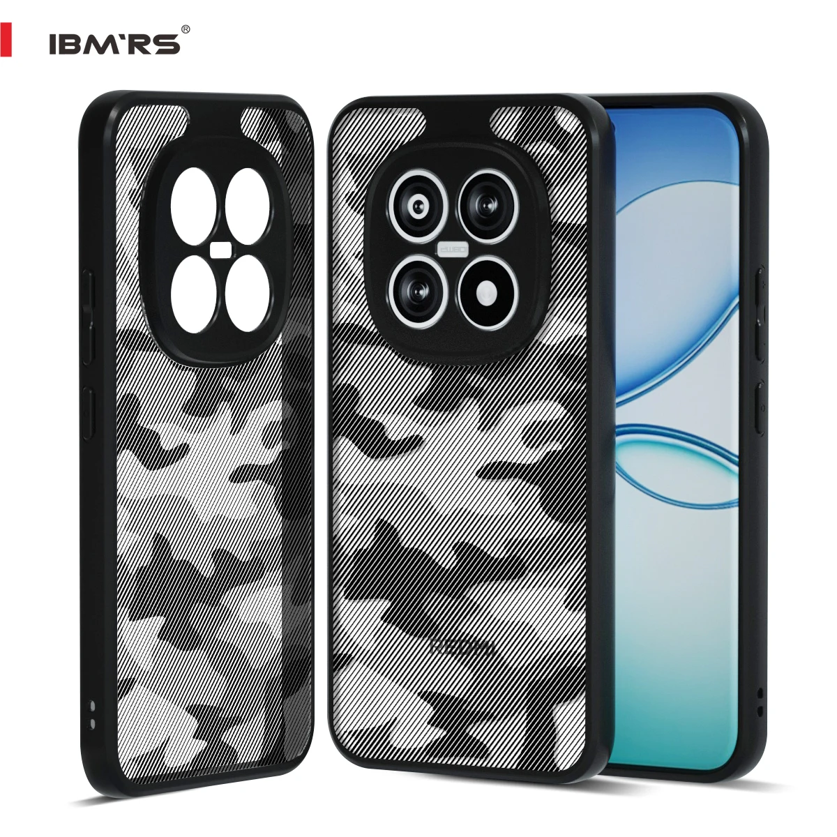 

Чехол Ibmrs для Redmi Note 15/15 Pro/15 Pro+, военный камуфляжный противоударный, противоскользящий, с защитой от царапин