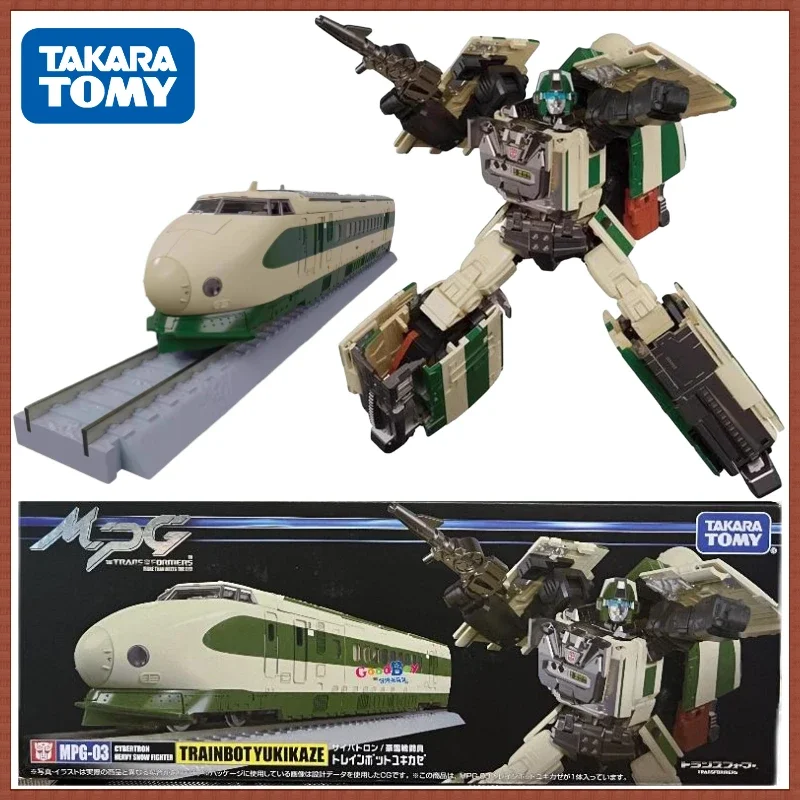 In Stock Takara Tomy Transformers MP series MPG MPG-03 Snow Wind Movable Figure Robot Model Gif