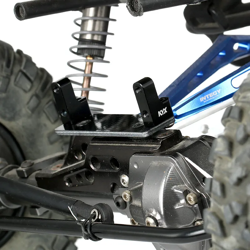 KYX simulation climbing car aluminum alloy servo base Axial Wraith ghost car axle servo base