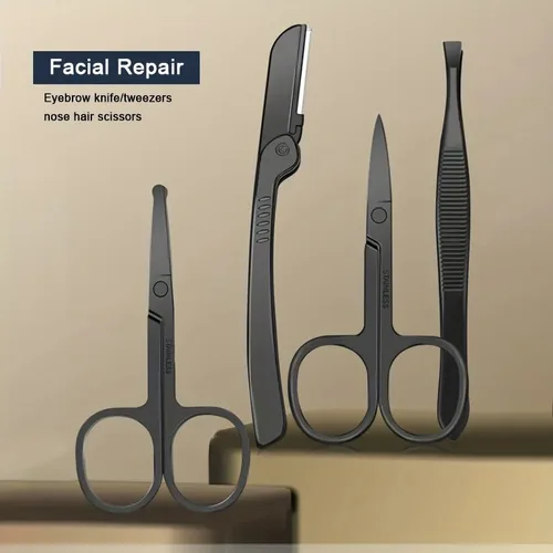 Imagen 2 del producto 8/12/15/20/24 Uds cortadores de manicura juego de cortaúñas cuchara de oreja de acero inoxidable para el hogar tijeras de pedicura herramienta para belleza