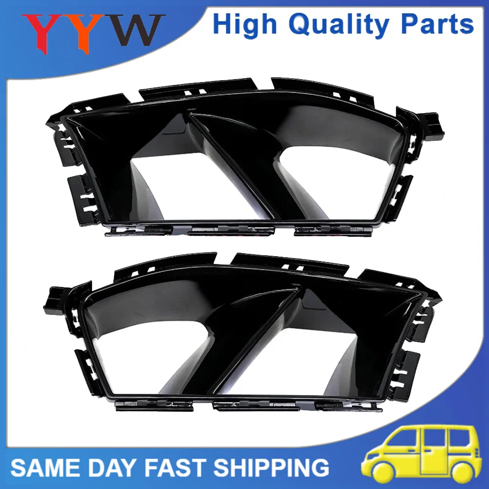 

High Quality Auto Parts 1pair Of Front Bumper Air Outlet Air Inlet Car Fog Light Cover For BMW G80 M3 G82 G83 M4 2021-2024