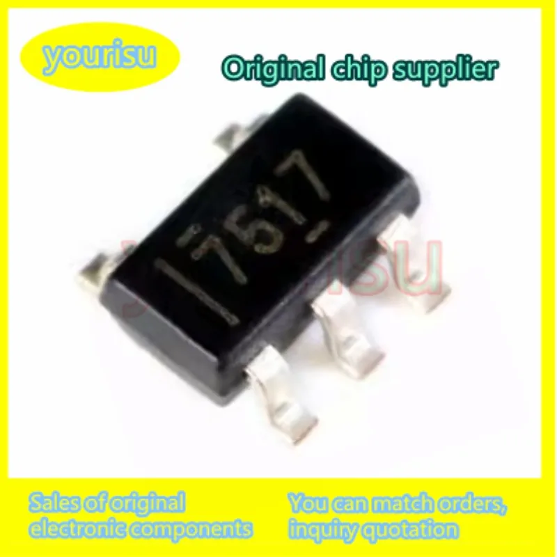 10Pcs/Lot UCC27517DBVR UCC27517DBVT UCC27517DBV UCC27517 7517 IC GATE DRVR LOW-SIDE SOT23-5 Chip