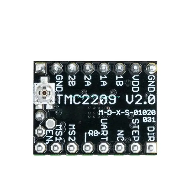 E74D Sensorless-homing TMC2209 2209 Stepper Motor Driver Uart Mode with Heatsink Printer Parts Silent 2 Set