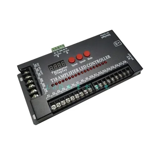 For LED Light Modulator 5 V12v24v Monochrome Colorful 3-9-12-18 Road Self-Programmable Controller