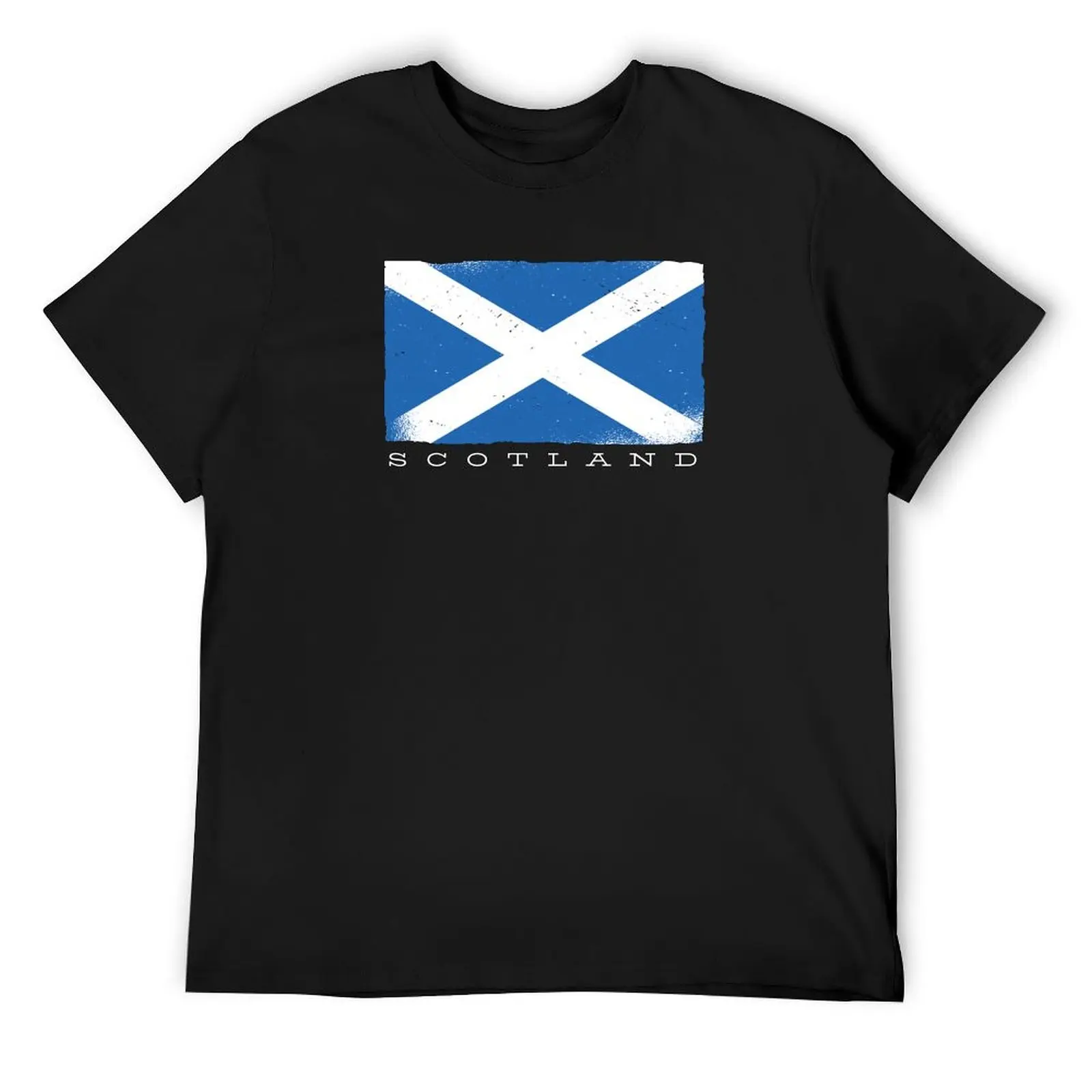 

Scottish Flag T-Shirt funny shirt cotton rapper graphic tees Short sleeve tee blanks t shirt men 100℅ cotton