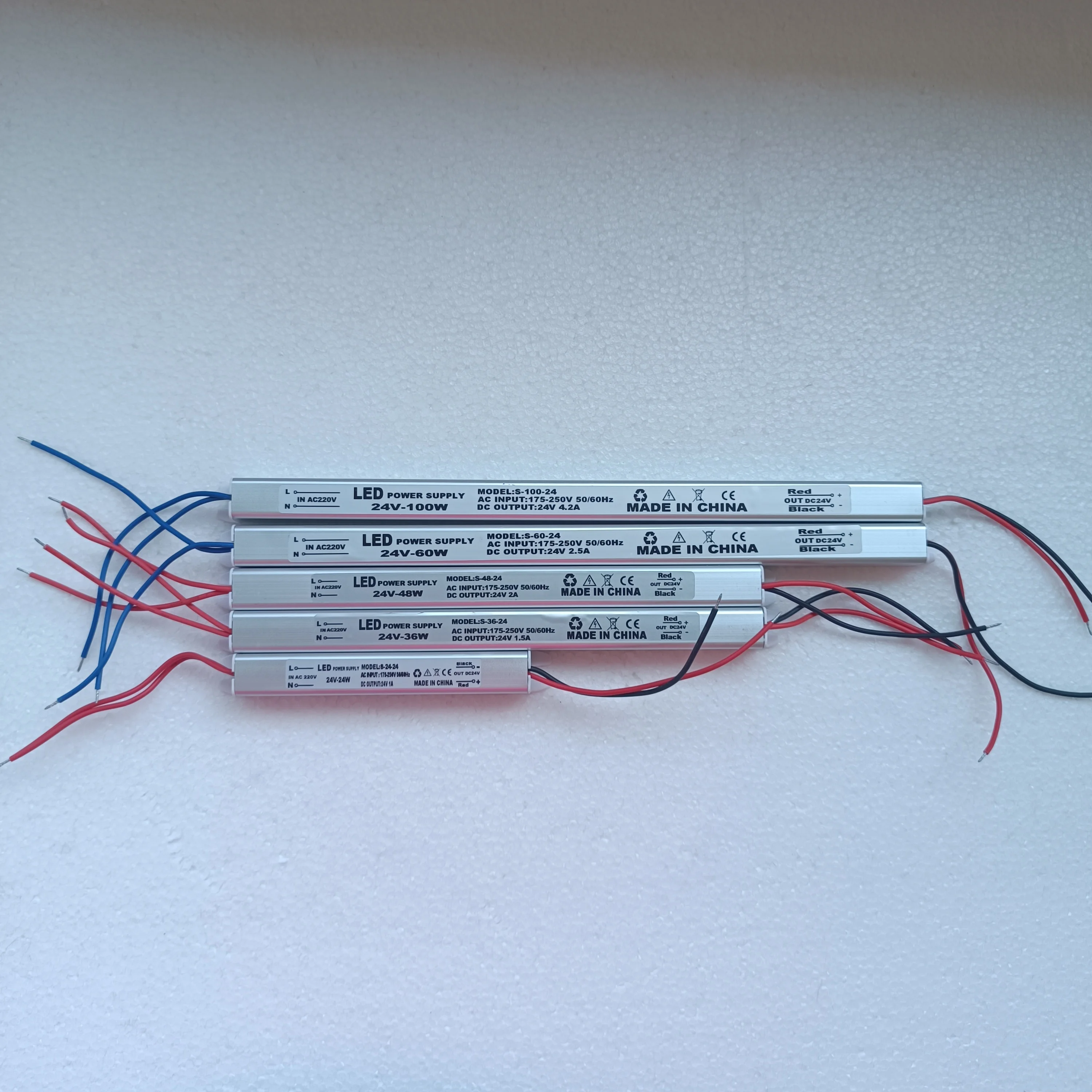 12V 24V LED Driver Power Supply 220V Switching LED Driver Lighting Transformer 24W 36W 48W 60W 100W For LED Light