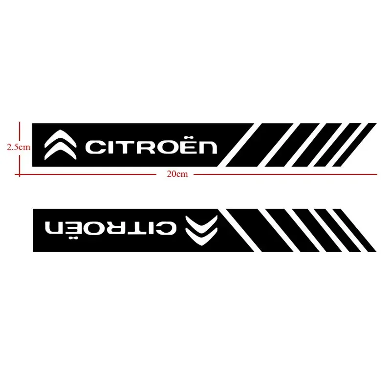 سيارة مرآة الرؤية الخلفية الجانب ملصق لاصق لامع ورائع جسم السيارة لسيتروين C1 C3 C4 C5 C6 C8 C4L DS3 DS4 DS5LS DS6 بيرلينجو بيكاسو #3