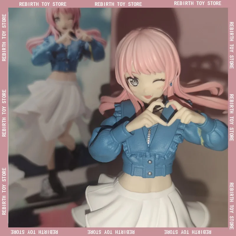 

Genuine 18cm Anon Chihaya Anime Action Figures Bushiroad Creative Bang Dream! It'S Mygo!!!!! Pvc Collection Model Birthday Gift