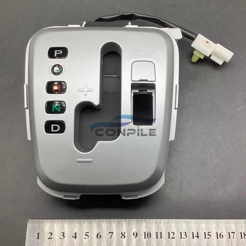 

For Chevrolet Captiva 2006-2011 LHD Car Manual Shifter Lever Panel Trim Gear Display Indicator Plate Dust Rubber Cover