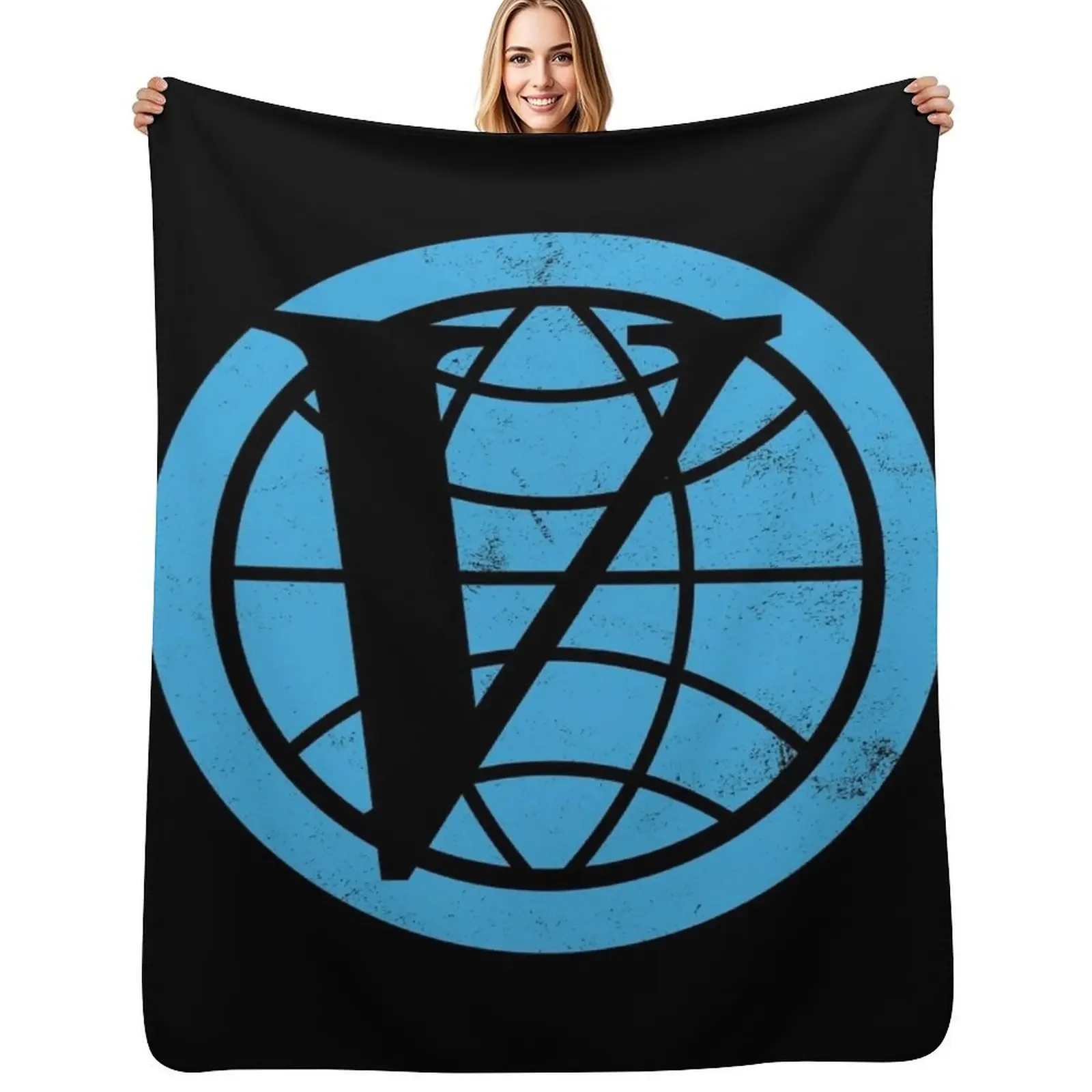 

Venture Industries logo — The Venture Bros. Throw Blanket Plaid on the sofa for sofa Soft Big Blanket