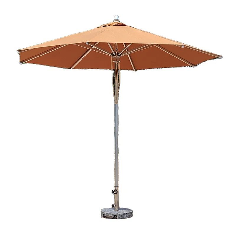 High Quality Modern Polyester Outdoor Restaurant Patio Umbrella for Hotel Use