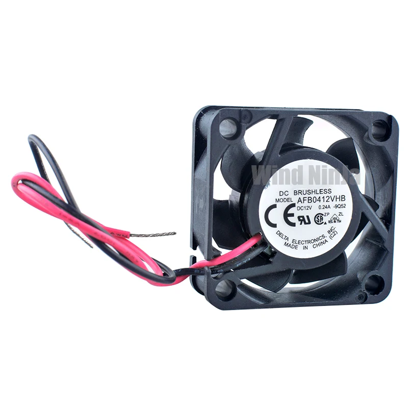 AFB0412VHB ventilador de refrigeración para fuente de alimentación de chasis, 4cm, 40mm, 40x40x15mm, DC12V, 0.24A, 9500rpm, doble rodamiento de bolas axial