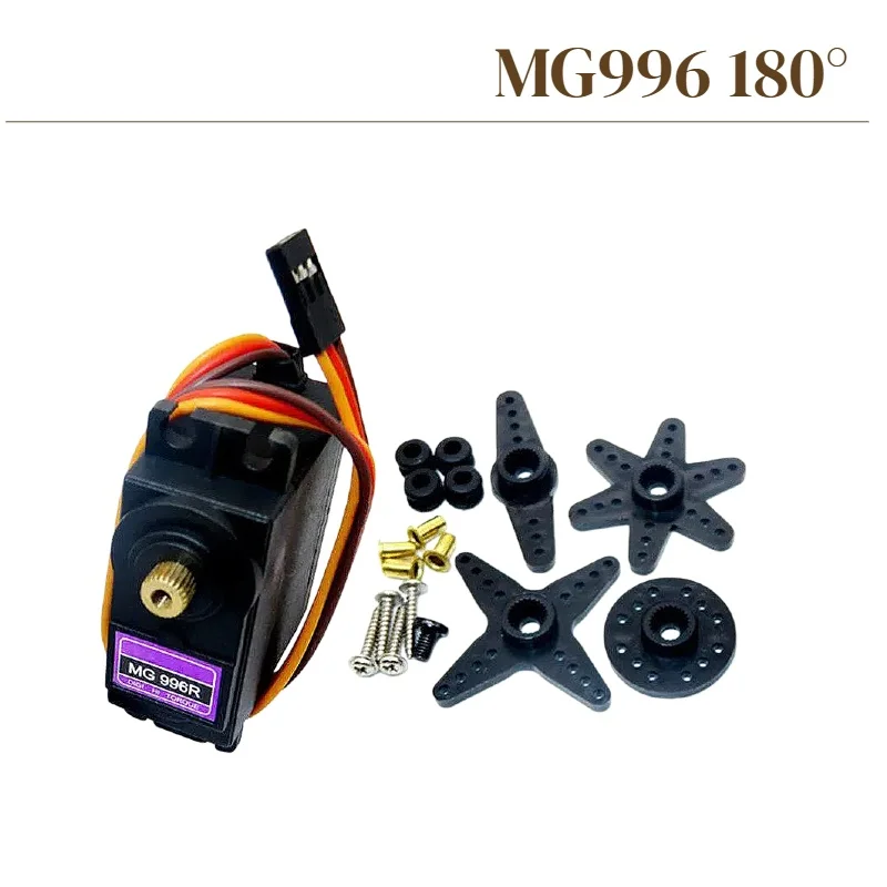 1-3pcs MG945/MG946R /MG995/ MG996R/ Servo Metal Gear for Model Helicopter Boat For Arduino UNO DIY Mechanical Arm MG946R MG945R