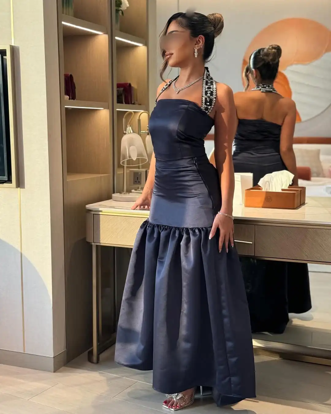 Robes de bal personnalisées pour bal de promo, cocktail, robes de soirée luxueuses pour femmes, robes d'occasion formelles, robe sexy