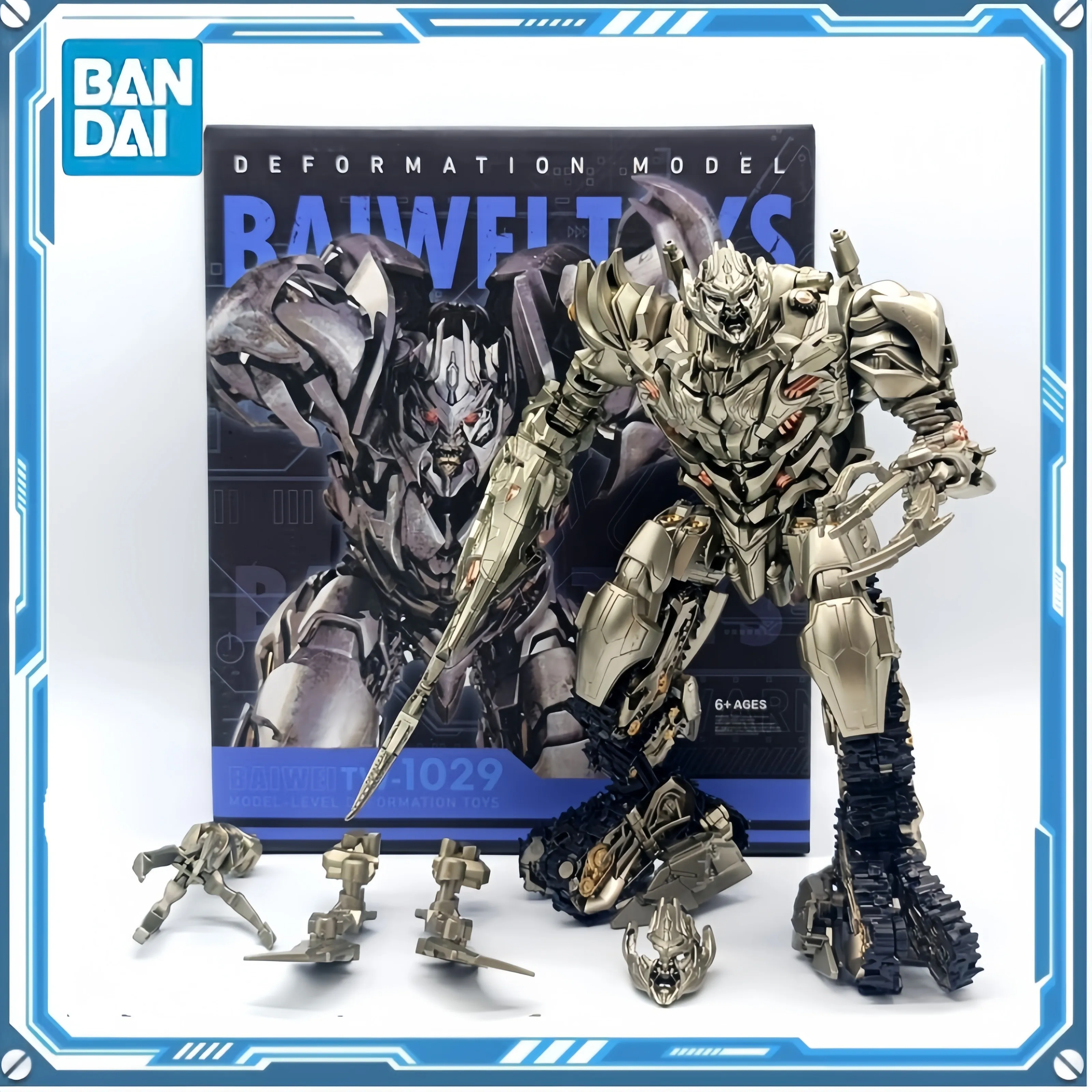 

2024 New Transformation Baiwei Tw-1029 Tw1028b Shockwave Movie Studio Series Tw1029 Ko Ss56 Action Figure Robot Toys Gifts