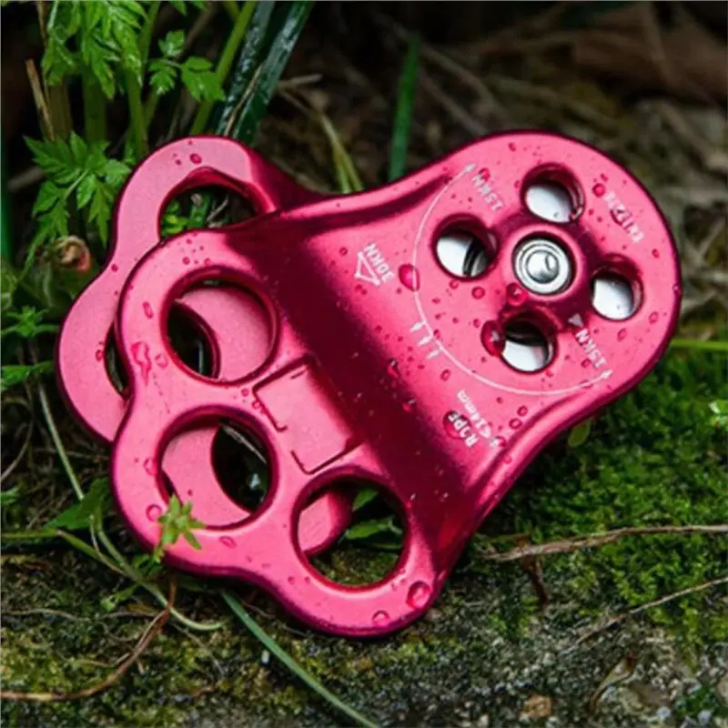 Y67A-30KN Hitch Climber Pulley Equipment Bearing For Arborist Tree Climbing For Rigging Hauling Arborist Tree Climbing Pulley B view 4