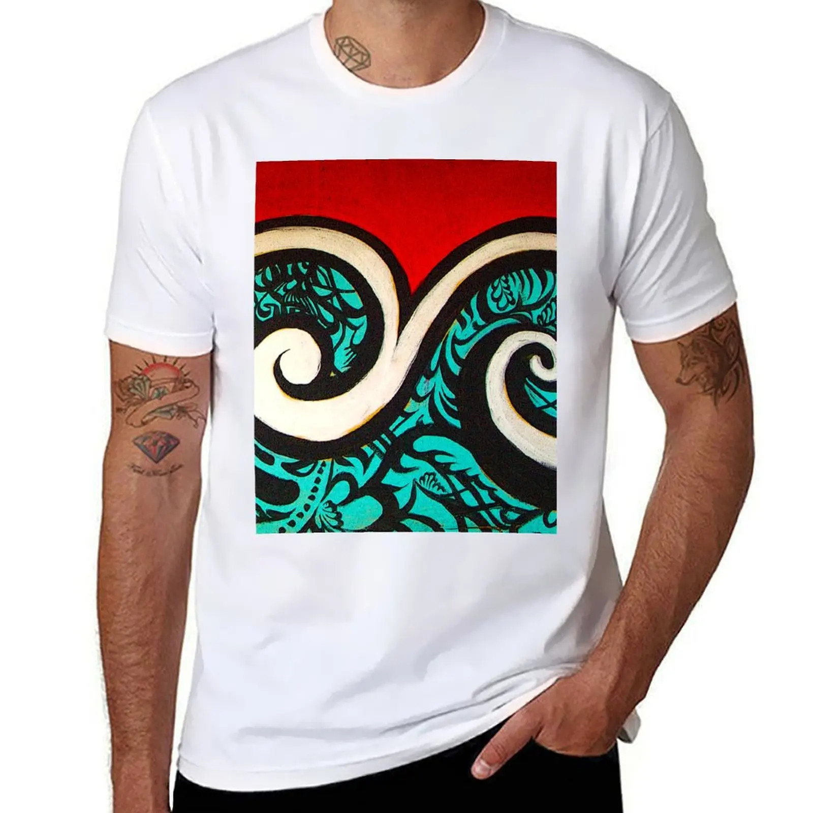 

Wave Life - Hale'iwa T-Shirt anime t shirts for man men t shirt cotton 100% T-Shirt