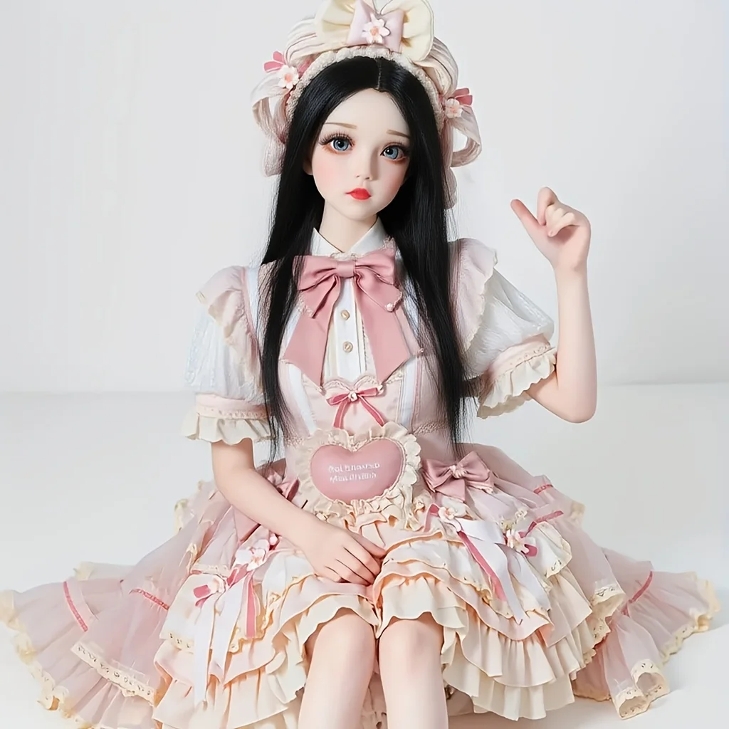 65cm 80cm 100cm TPE-pop Realistische liefdespop Naadloos lichaam Levensechte huidtextuur Beweegbaar skelet Flexibele gewrichten Cosplay