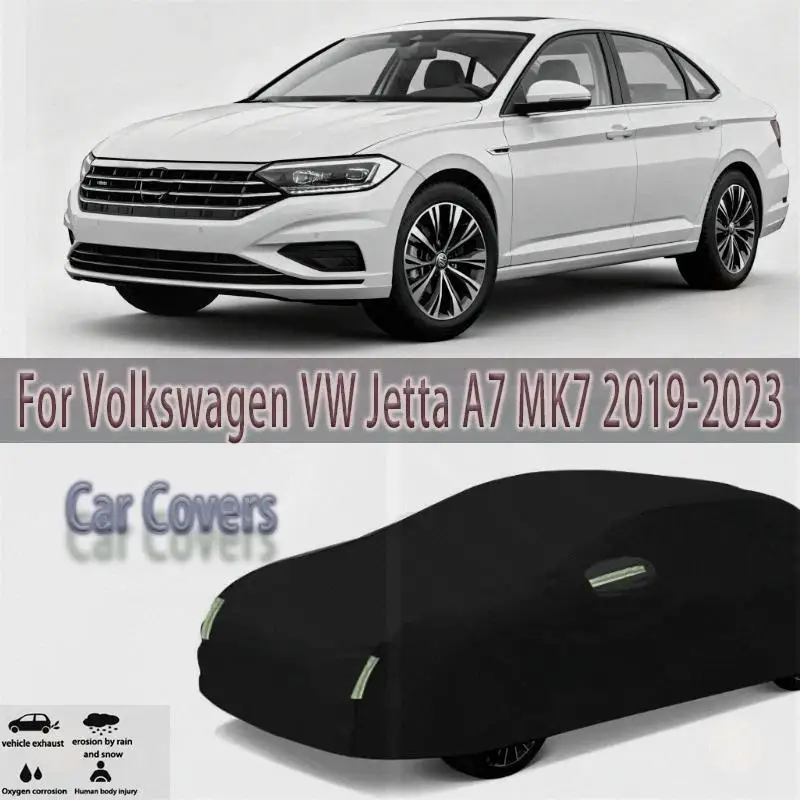 

For Outdoor Protection Full for Volkswagen Jetta A7 MK7 2019 2023 Snow Sunshade Waterproof Dustproof Car Covers