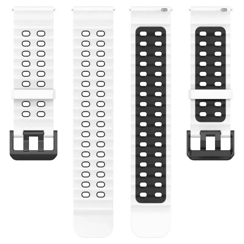 22 mm atmungsaktives Silikonband für Amazfit T-Rex3 Pro 48 mm Armband für Amazfit Cheetah Pro/Round/Helio/Balance 2/GTR 4 3 2/Bip 6 5 – Detail 5