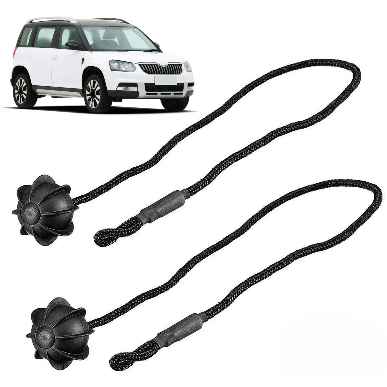 

1 PC Car Parcel Shelf String Cord Cover Rear Shelves Trunk Hang Rope Buckle Sling Holding Strap For VW Golf MK6 MK5 GTI R20