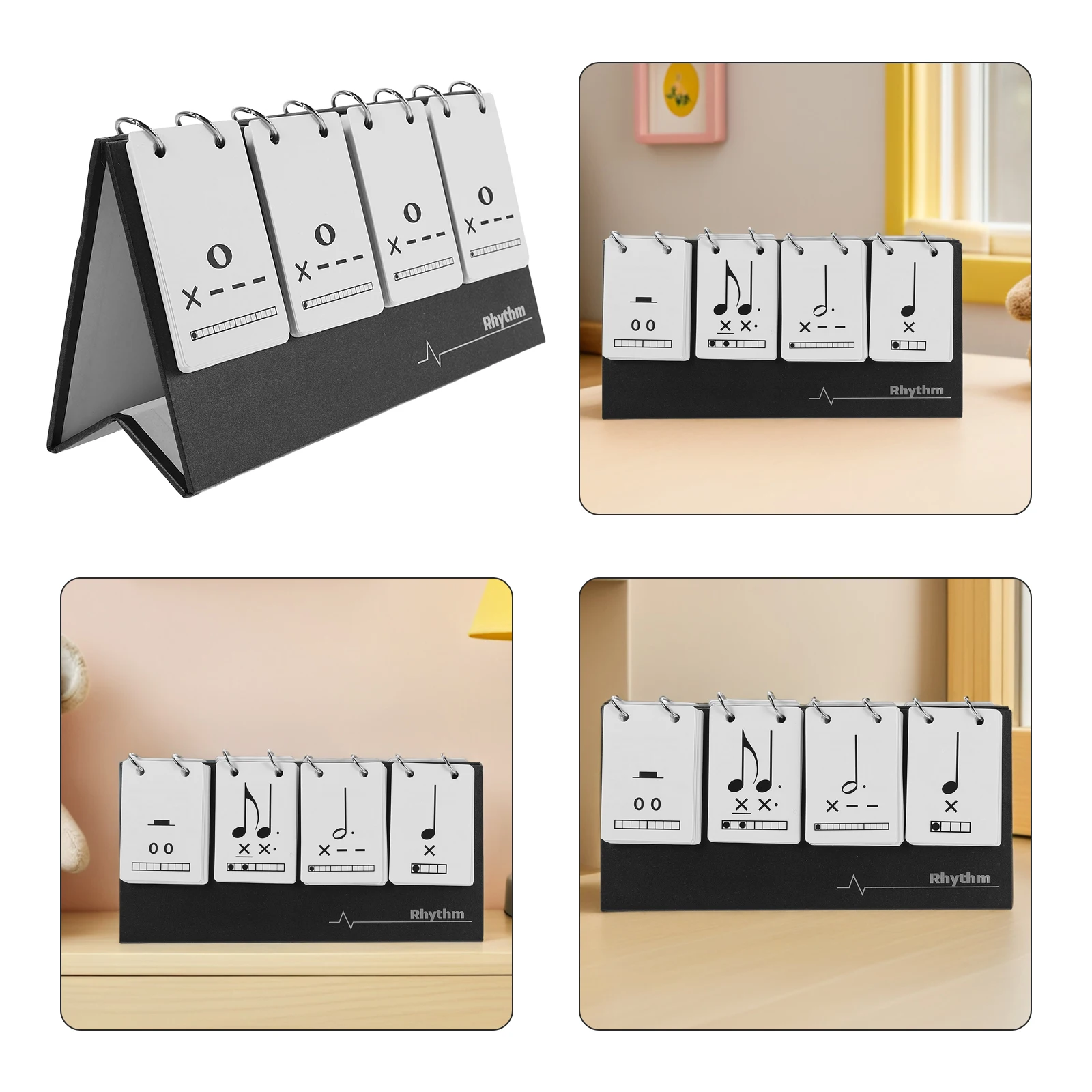 

Flashcards Calendar Practice Cards Note Reading Training Tool For Beginners Students Educators Crossbeat Design Compact